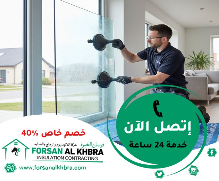 تركيب زجاج في دبي